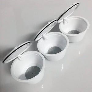 3pcs/pack use 150times Dolce Gusto Coffee Capsule Plastic Capsule Refillable Reusable Compatible with Nescafe Dolce Gusto refill
