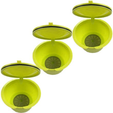Load image into Gallery viewer, 3pcs/pack use 150times Dolce Gusto Coffee Capsule Plastic Capsule Refillable Reusable Compatible with Nescafe Dolce Gusto refill
