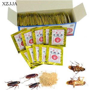XZJJA 22Packs Effective Killing Cockroach Bait Powder Cockroach Repeller Insect Roach Killer Anti Pest Reject Trap Pest Control